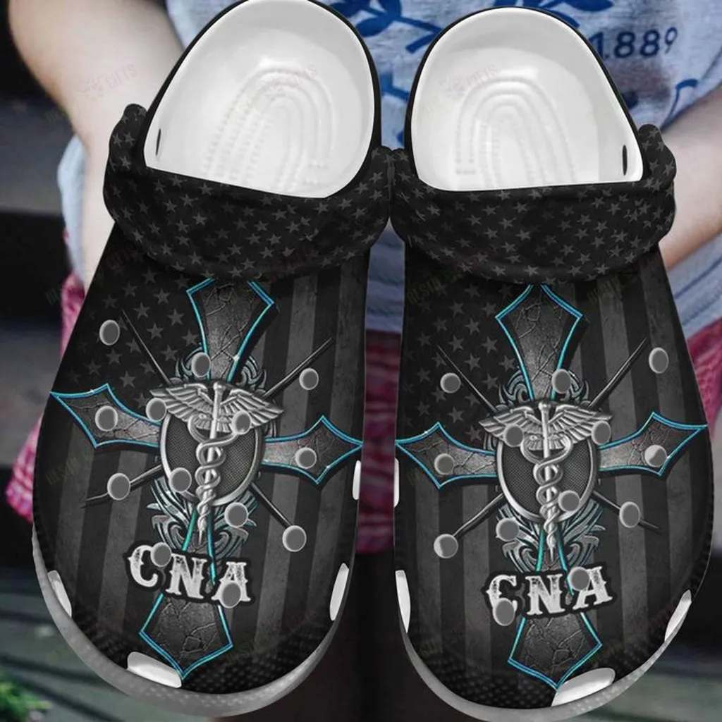 CNA White Sole Proud CNA 1 Crocs Classic Clogs