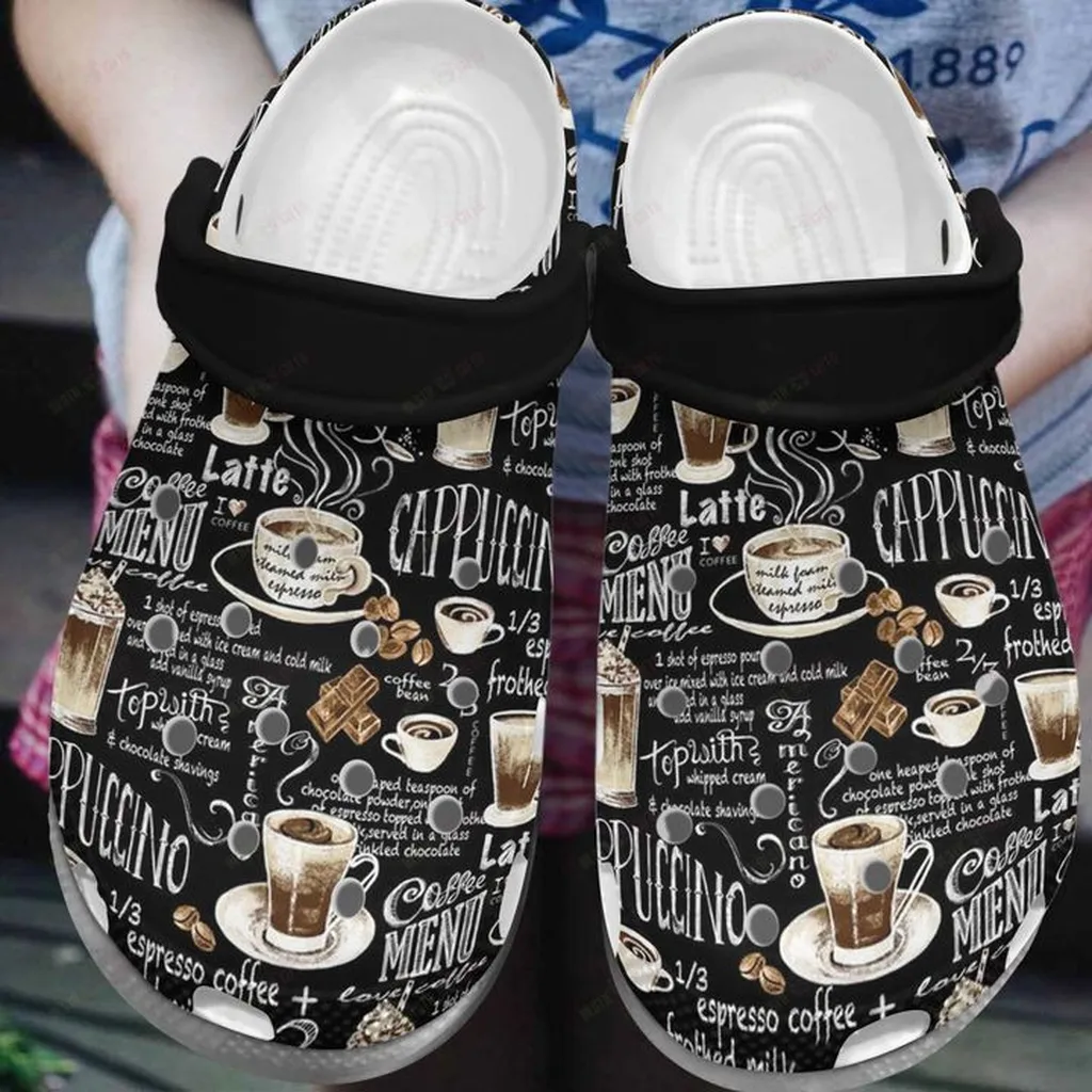 Coffee Lover Crocs Classic Clogs