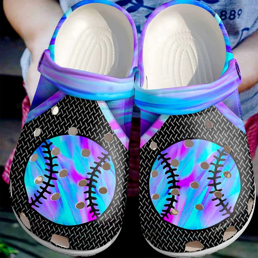 Color Mix Softball Clogs Crocs