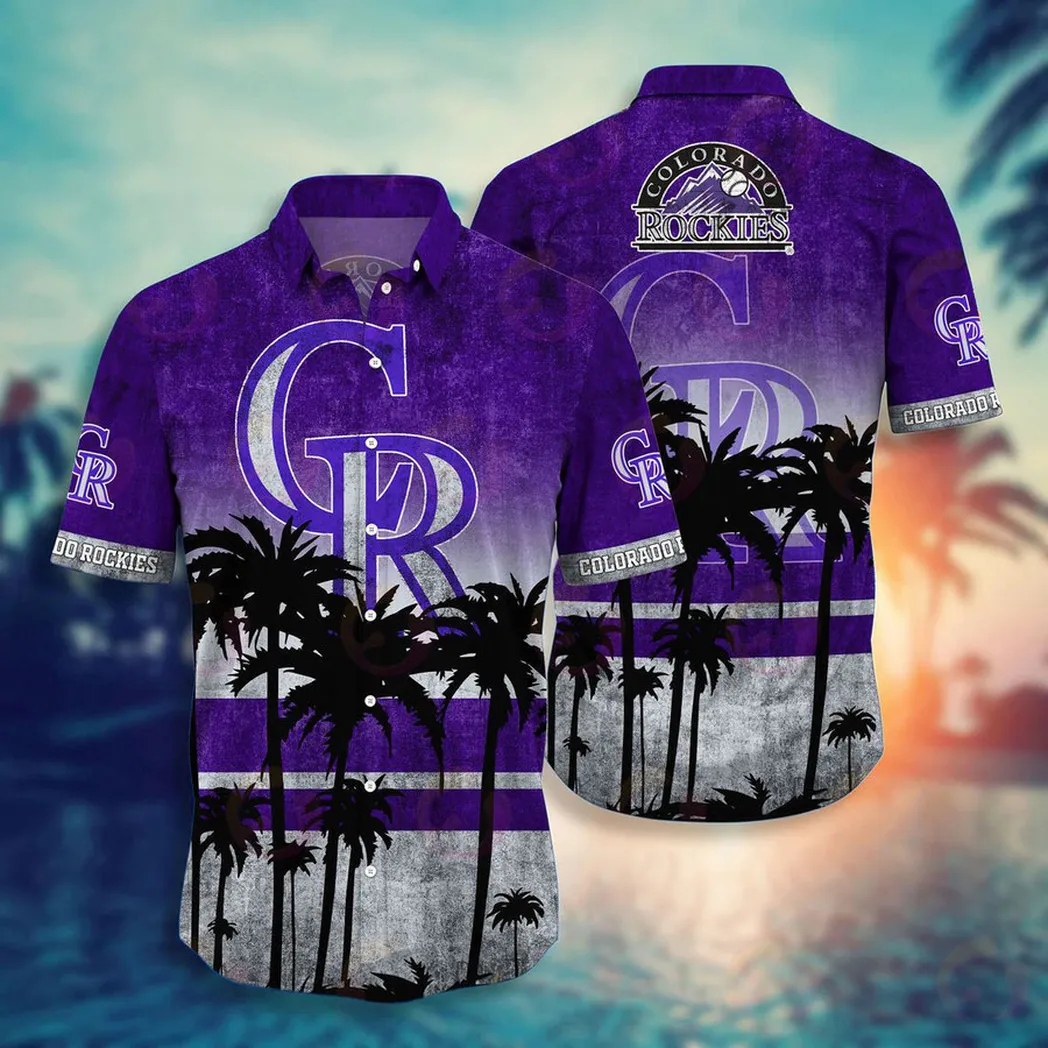 Colorado Rockies MLB Aloha Hawaiian Shirt Style Hot Trending Summer VPHWA2451155270