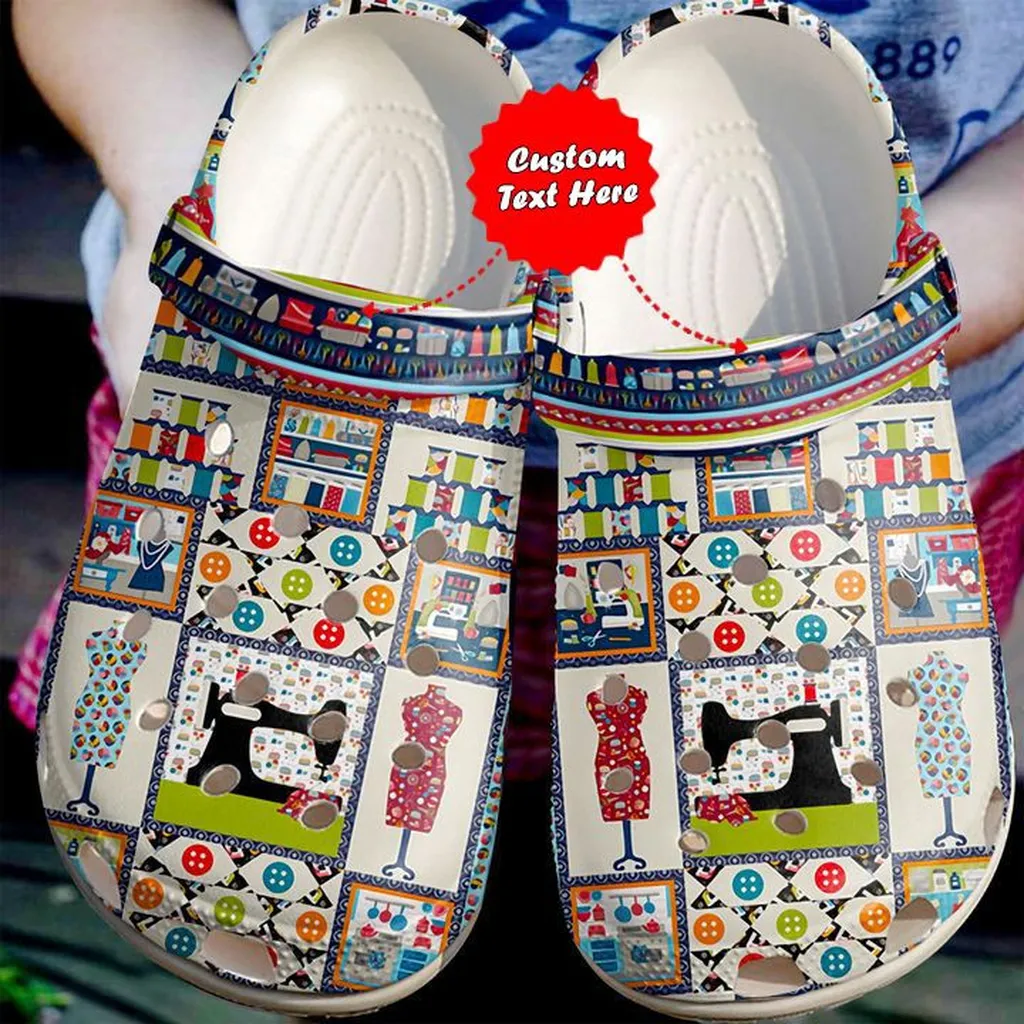 Colorful Crocs - Sewing Crafty Studio Clog