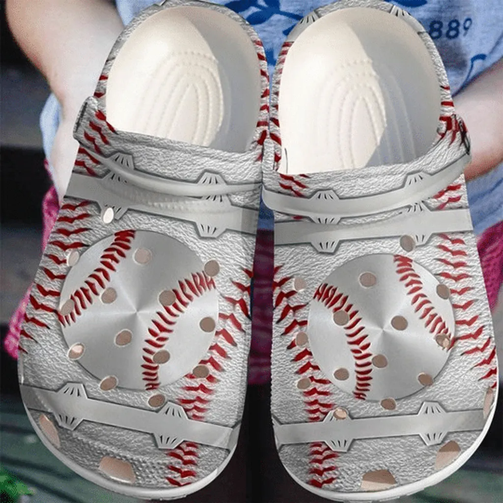 Cool Steel Baseball Clogs