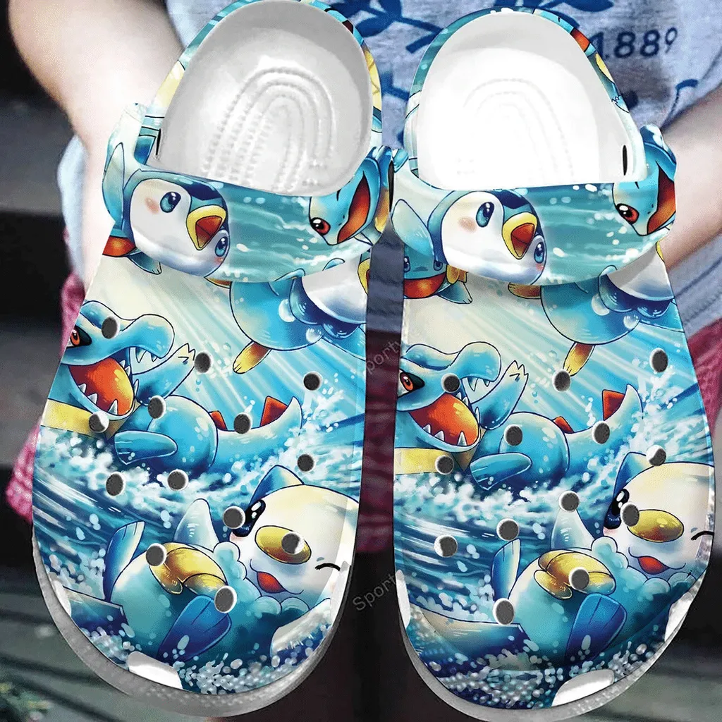 Cool Water Pokemon Clogs