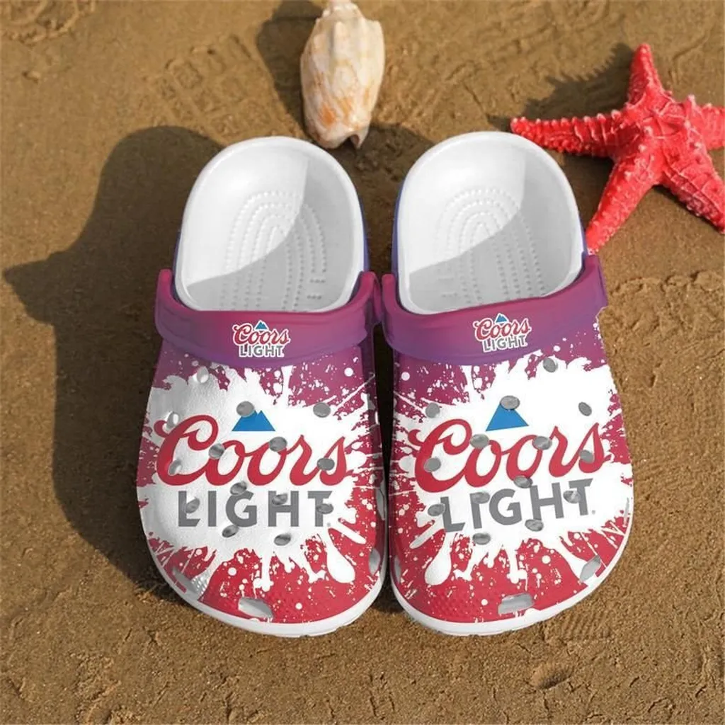 Coors Light Red Clogs