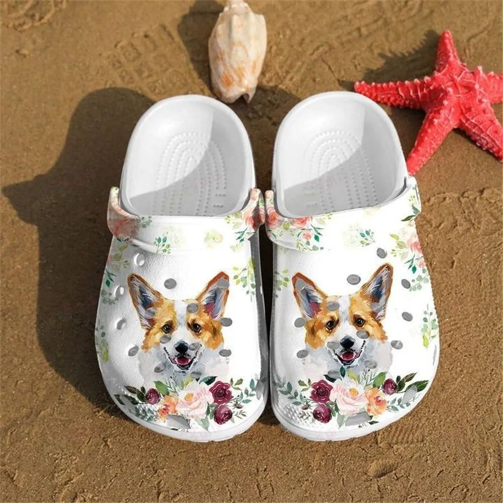 Corgi Crocs Classic Clogs