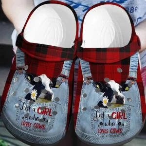 Cow Girl Farmer Crocband Crocs Clogs