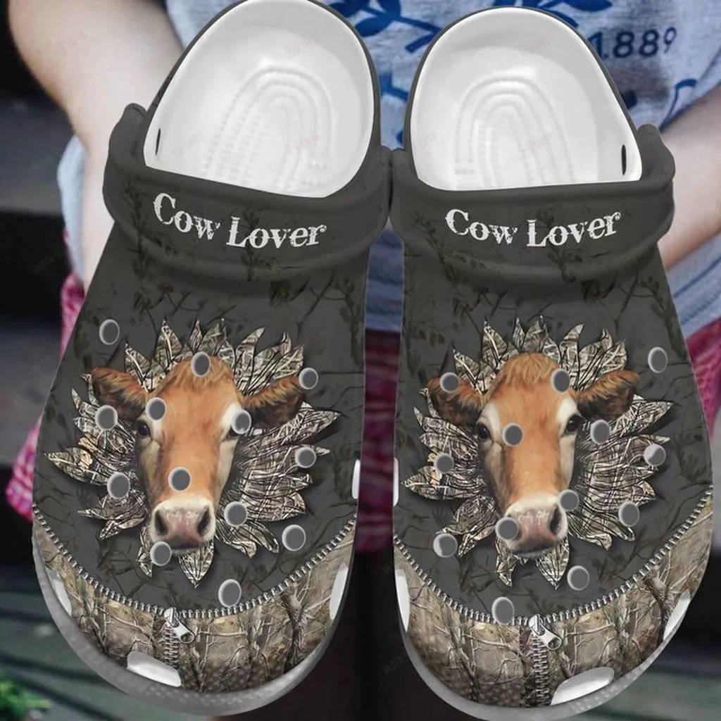 Cow Lover Crocs Classic Clogs