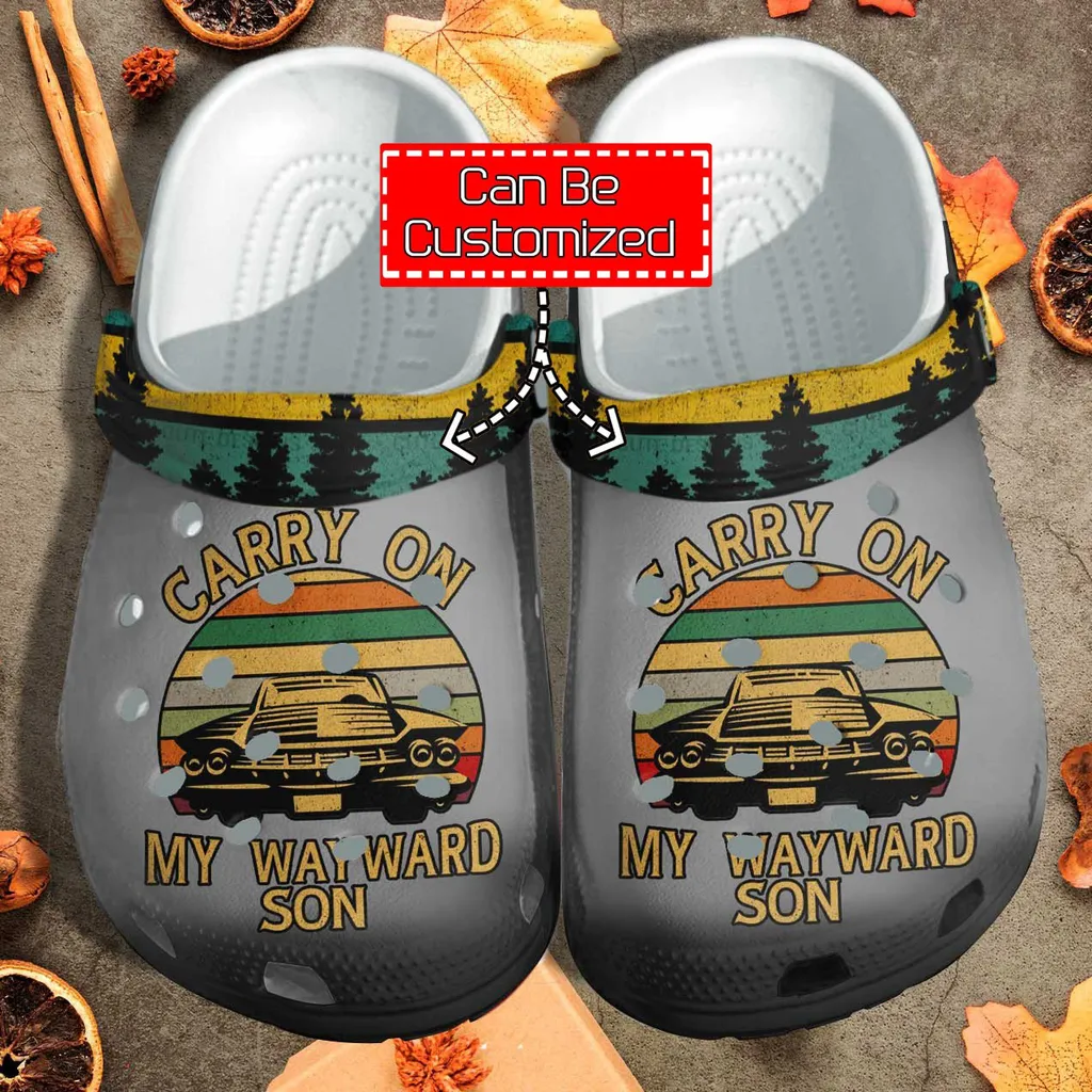 Custom Crocs Personalized Carry On My Wayward Son Clog