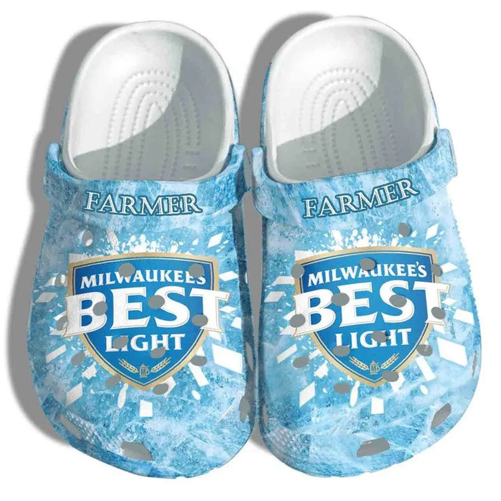 Custom Milwaukees Best Light Crocs Classic Clogs