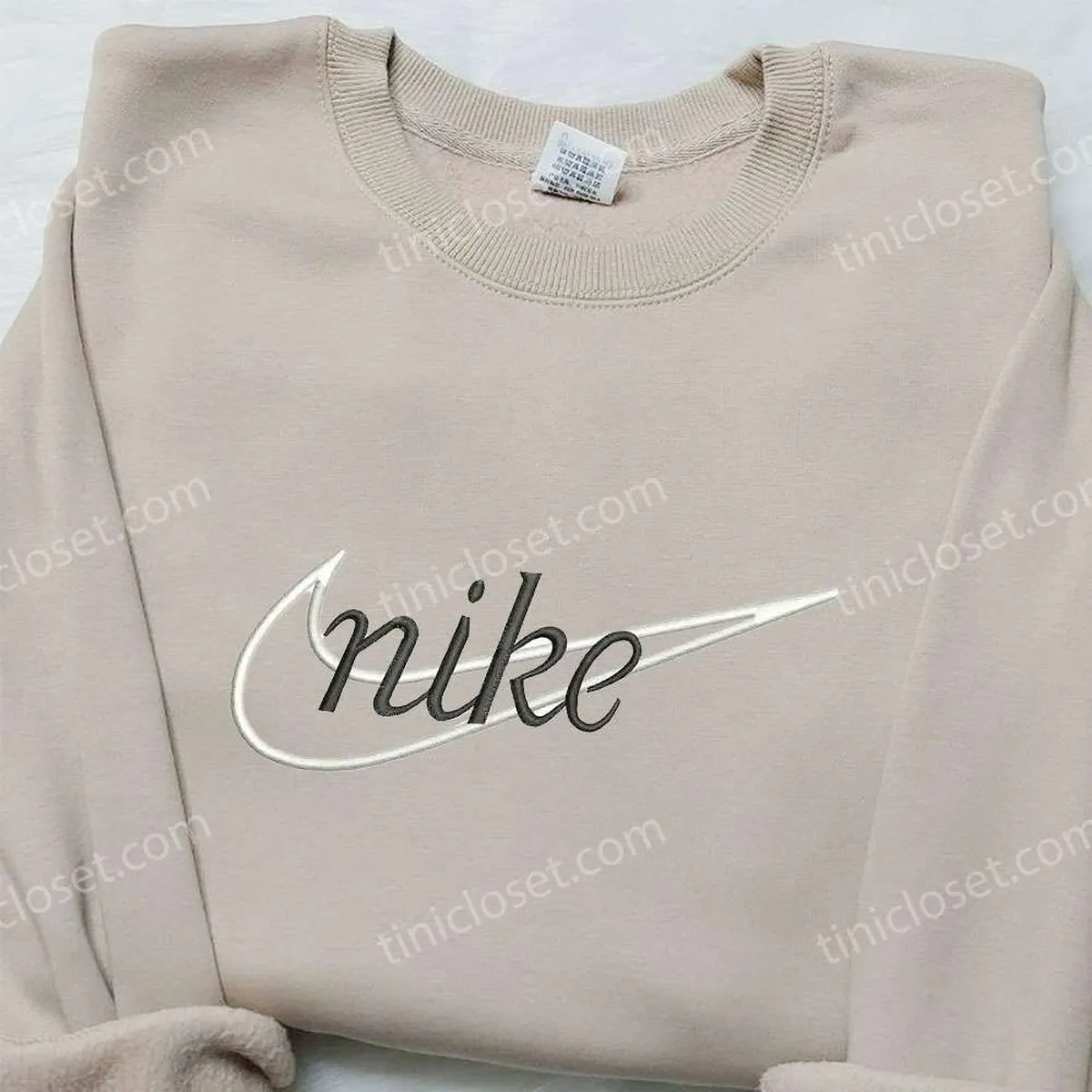 Custom Nike Embroidered Hoodie, Nike Inspired Embroidered Shirt, Best Birthday Gift Ideas