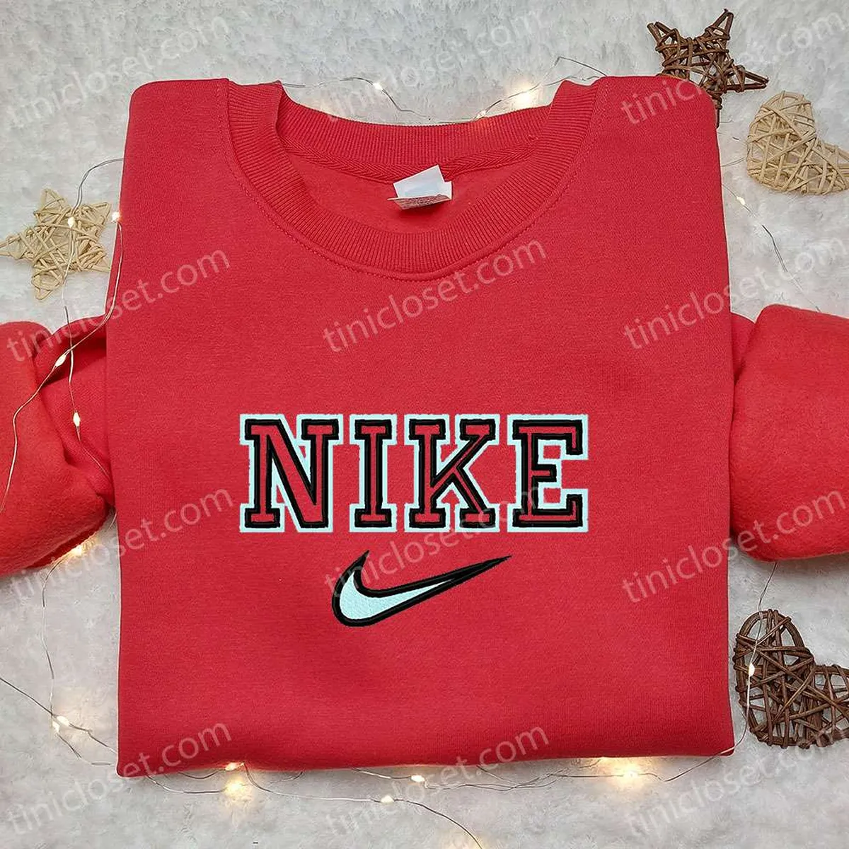 Custom Nike Embroidered Shirt, Custom Nike Embroidered Shirt, Best Birthday Gift Ideas