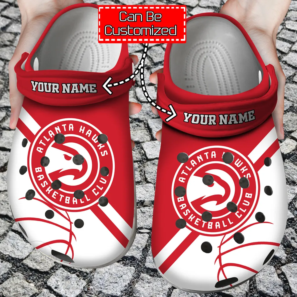 Custom Team Logo  Name Basketball New Crocs Style Clog