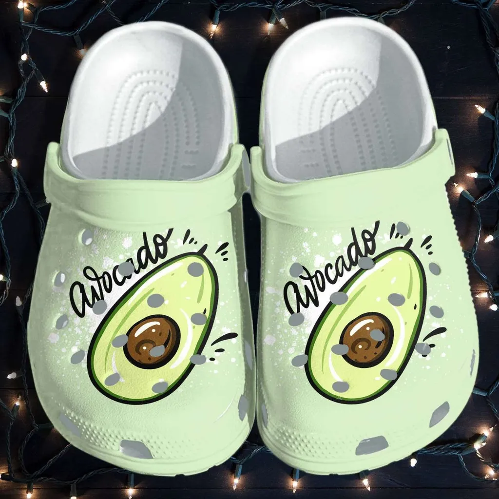 Cute Avocado Fruits Lover Crocs Crocband Clog