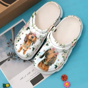 Dachshund Baby Crocs Classic Clogs