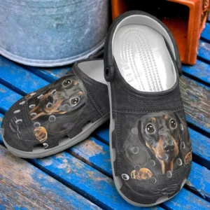 Dachshund Baby Crocs, Personalized Crocs Classic Clogs