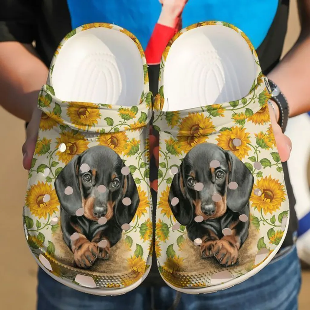 Dachshund Cute Duchshund Crocs Classic Clogs