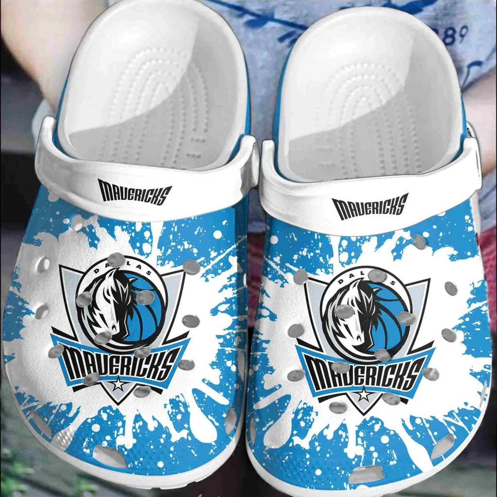 Dallass Mavericks Basketball Crocs Crocband Clog