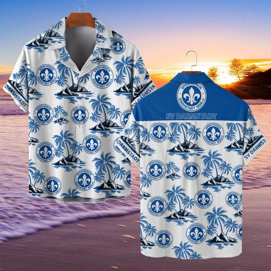 Darmstadt 98 Hawaiian Shirt Style Classic Oversized Hawaiian