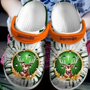 Deer Jagermeisterc Rubber Crocs Clog