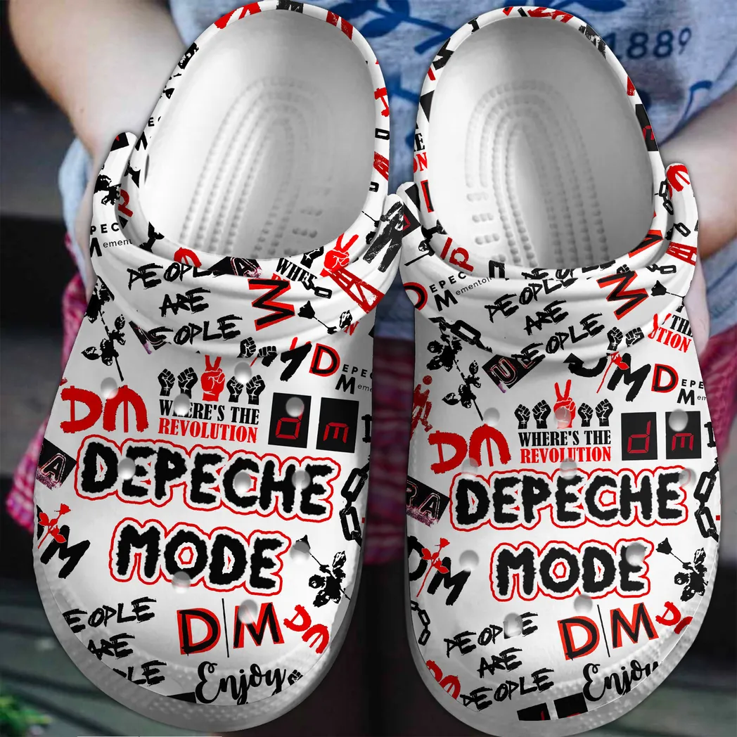 Depeche Mode Music Crocs Clogs