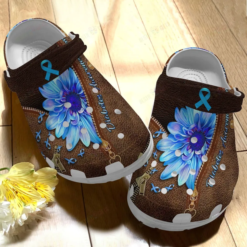 Diabete Crocs Classic Clog Diabete Flower