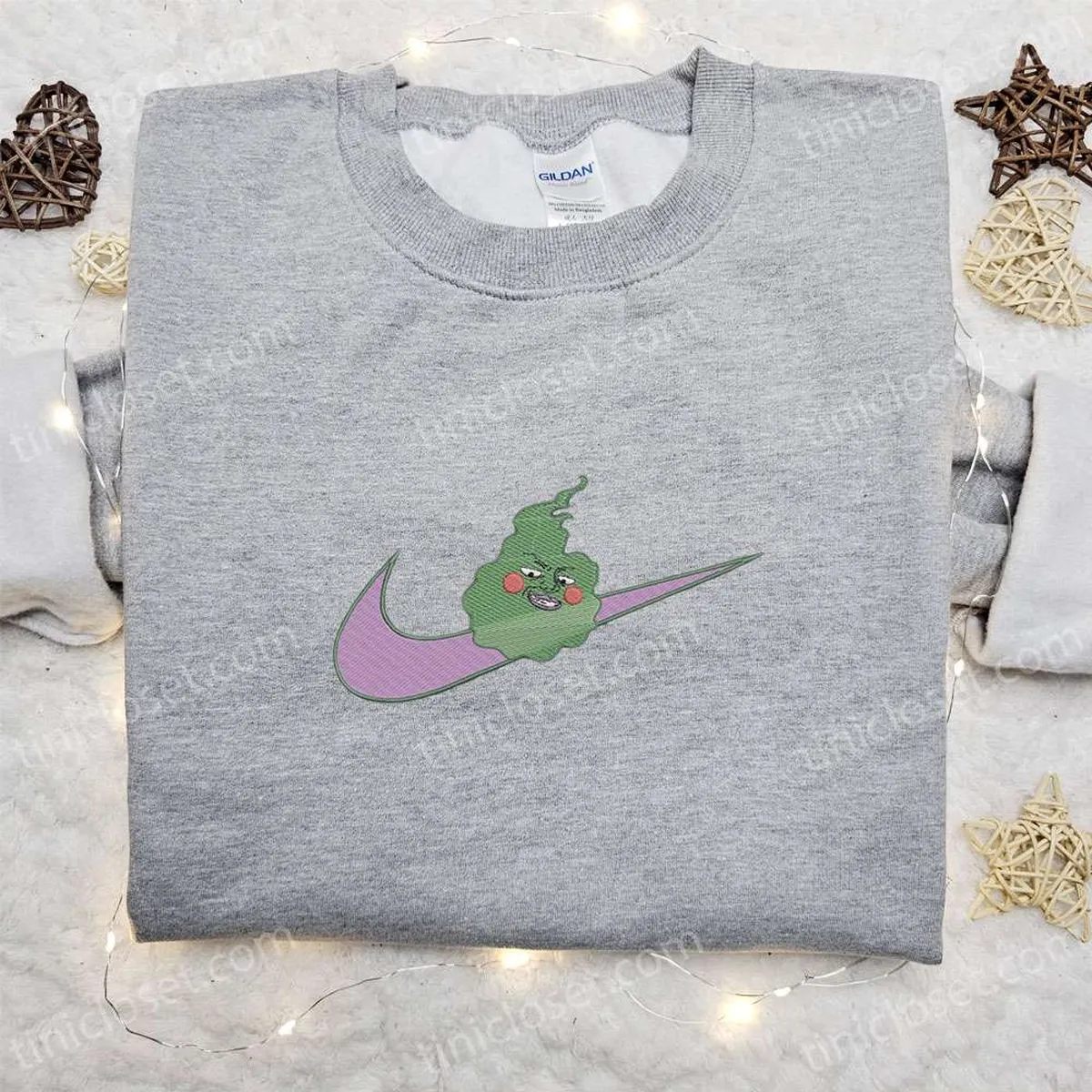 Dimple x Swoosh Anime Embroidered Shirt, Mob Psycho 100 Embroidered Shirt, Best Gift Ideas for Family