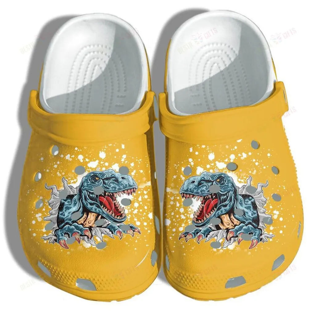 Dinosaur T-Rex Crocs Classic Clogs