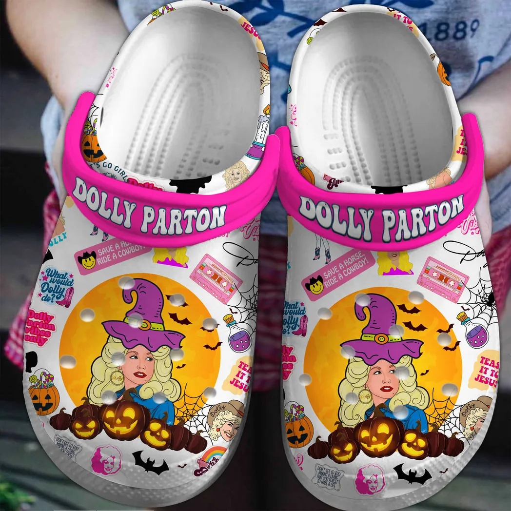 Dolly Parton Music Crocs Clogs