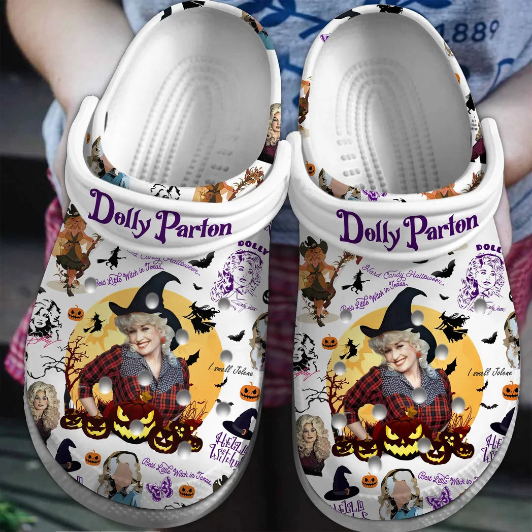 Dolly Parton Music Crocs Clogs