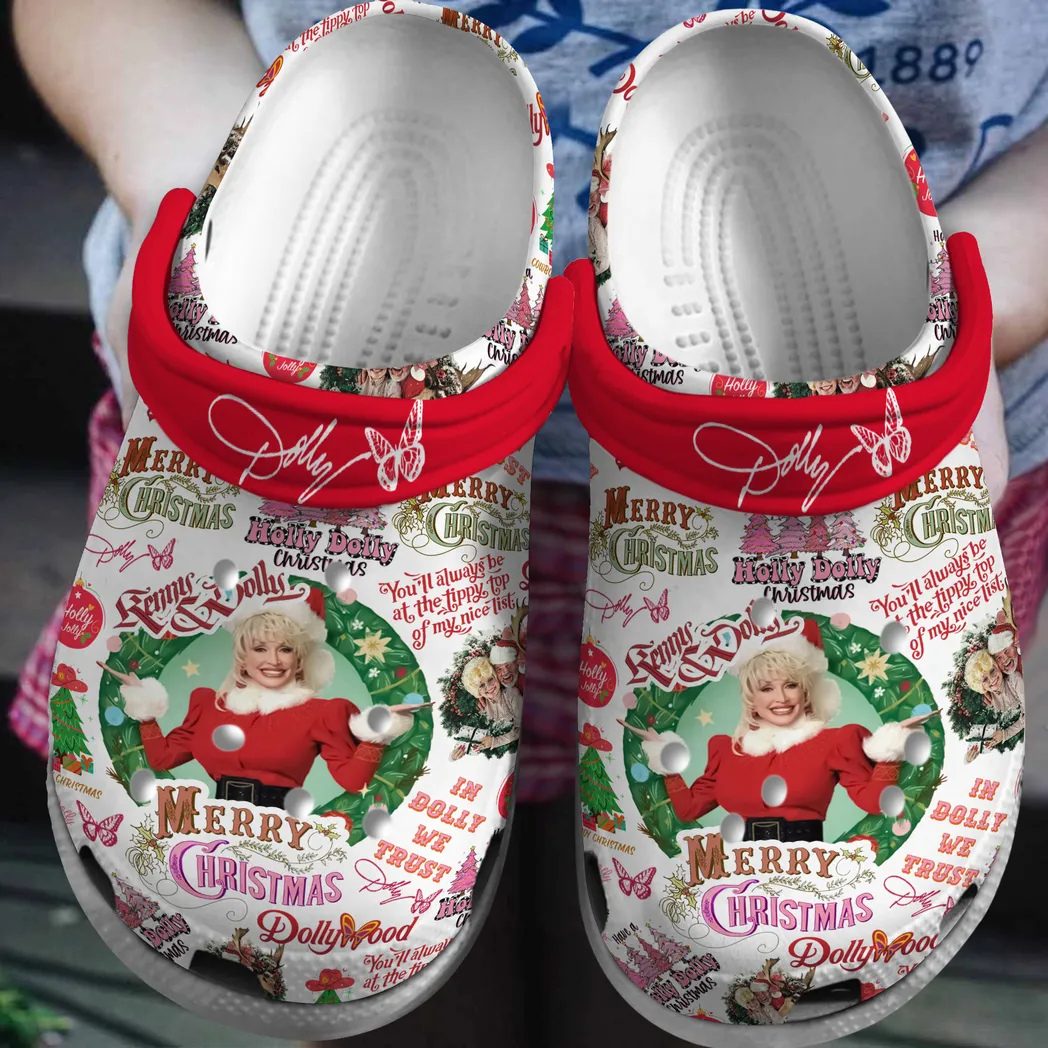 Dolly Parton Music Crocs Clogs