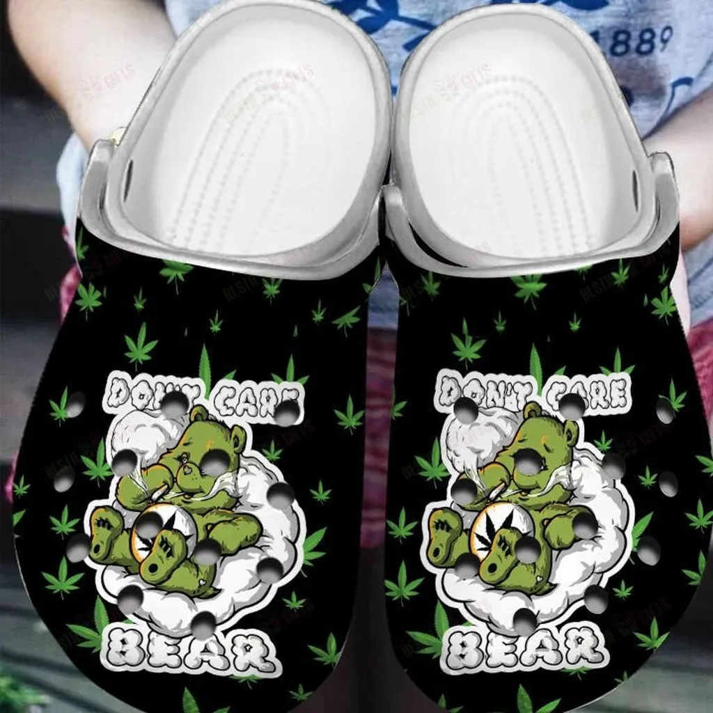 Dont Care Bear Crocs Classic Clogs