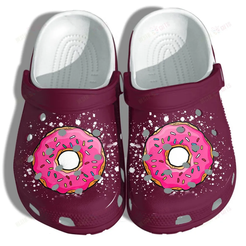 Donut Cake Cute Funny Crocs Classic Clogs