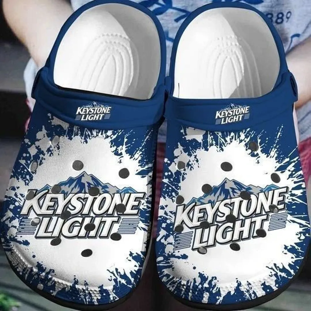 Drink Keystone Light Gift For Lover Rubber Crocs Clog