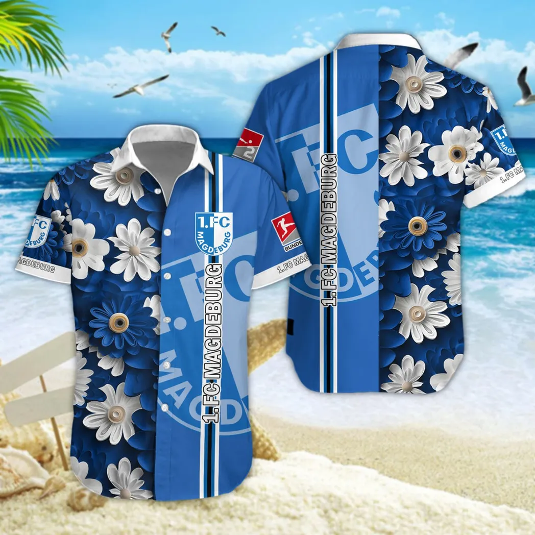 DSC Arminia Bielefeld Hawaiian Shirt Style Classic Oversized Hawaiian, Unisex Hawaiian Shirt