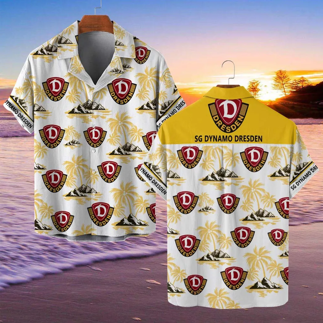 Dynamo Dresden Hawaiian Shirt Style Classic Oversized Hawaiian