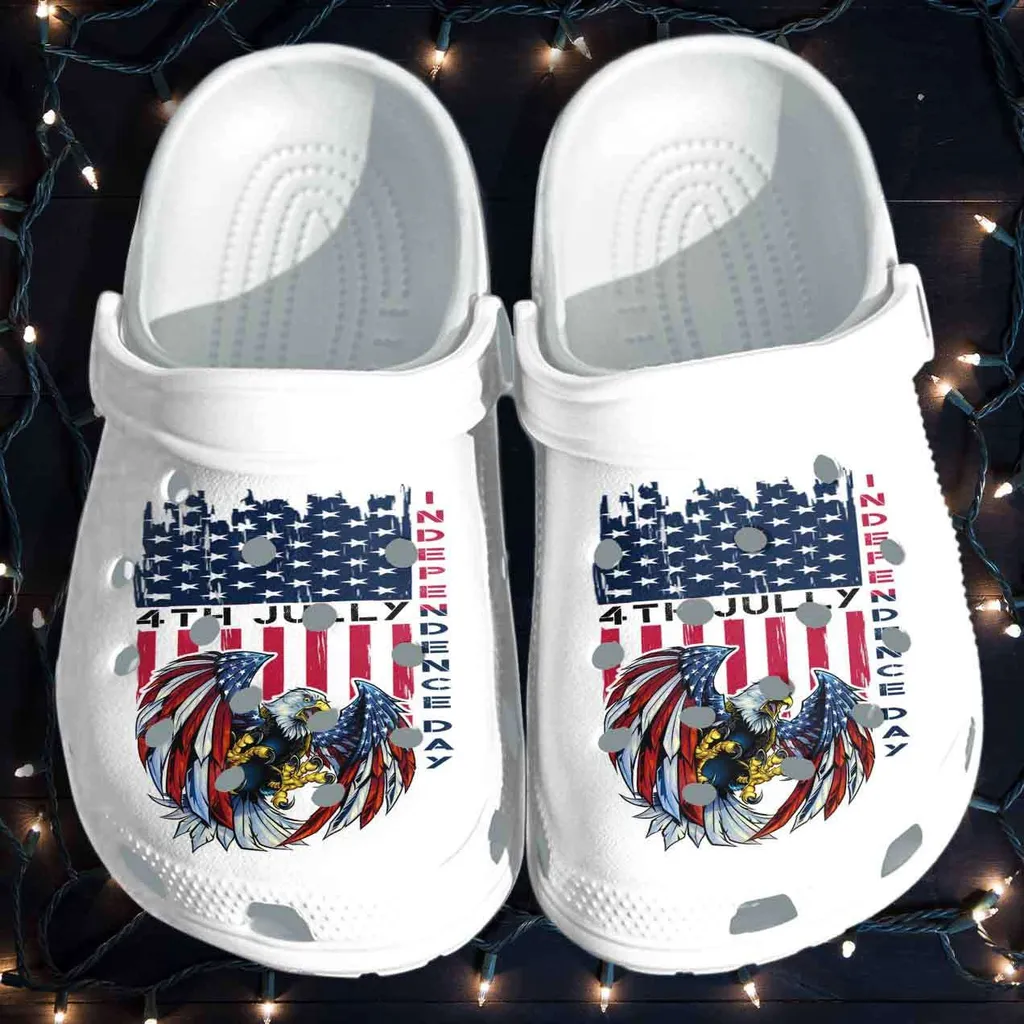 Eagle Usa 4Th July Independence Day Crocs Crocs Crocband Clogs