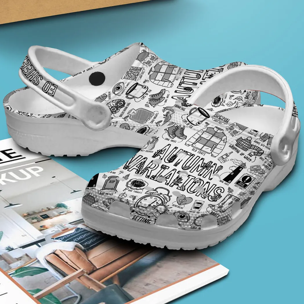 Ed Sheeran Music Crocs Clogs Ed Sheeran Music Crocs Clogs