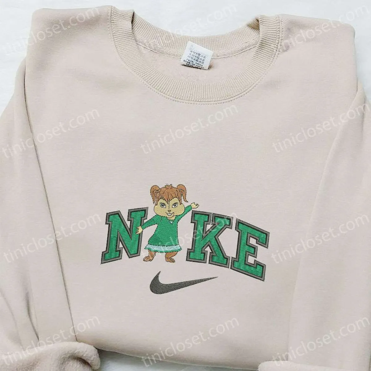 Eleanor x Nike Embroidered Shirt, Alvin And The Chipmunks Movie Embroidered Hoodie, Best Gifts For Family
