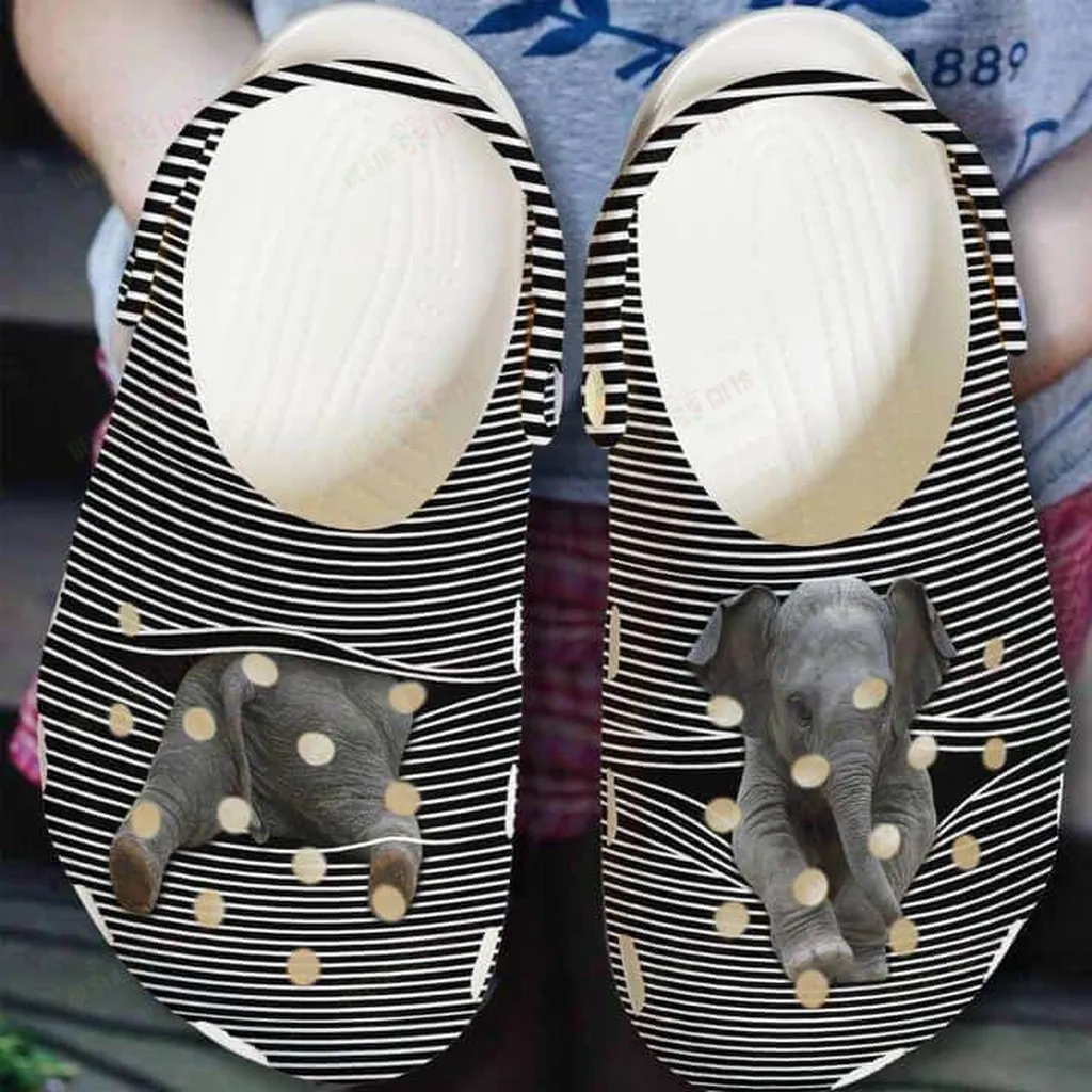 Elephant Crocs Classic Clogs