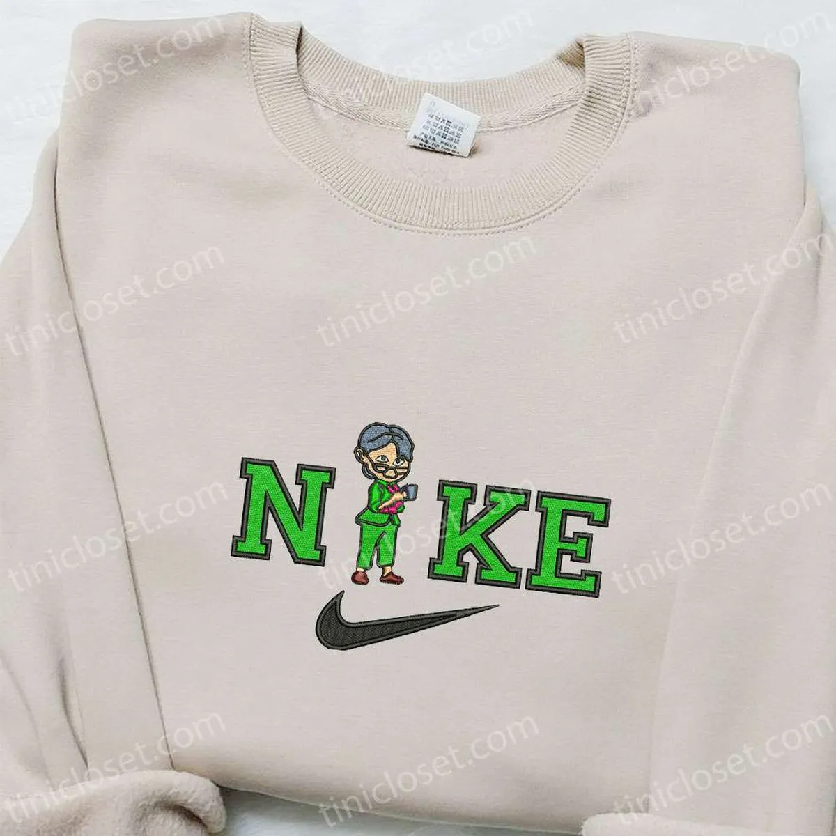 Ellie x Nike Embroidered Shirt, Disney Pixar Up Embroidered Hoodie, Best Gift Ideas