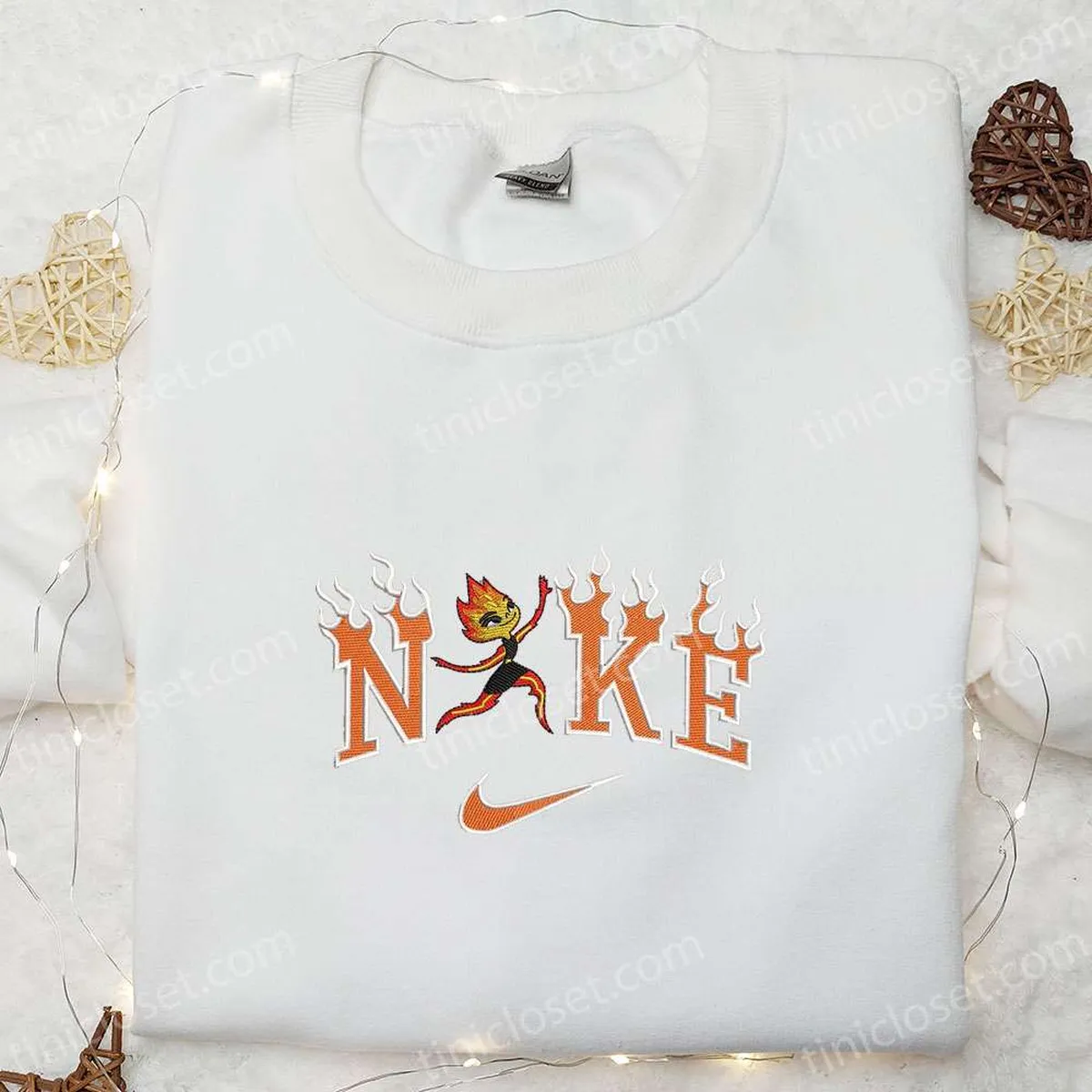 Ember x Nike Embroidered Shirt, Disney Elements Embroidered Hoodie, Best Gifts For Family