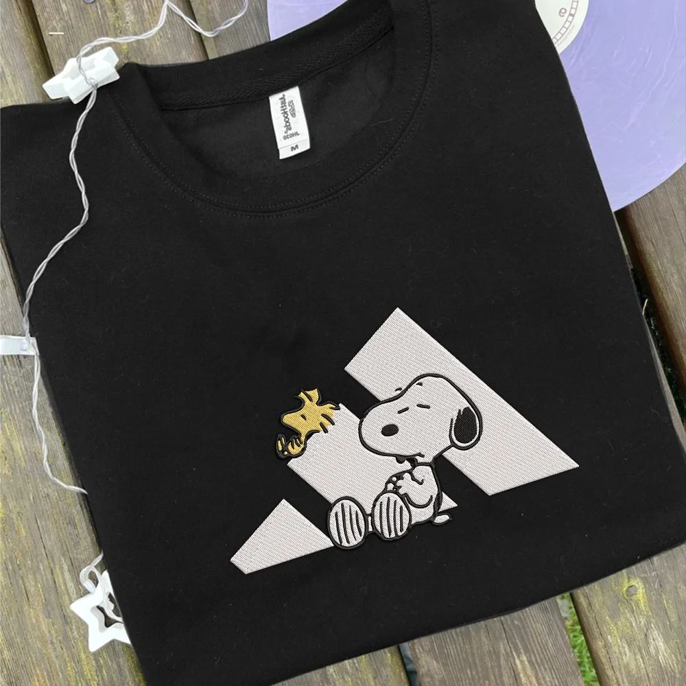 Embroidered Apparel Adidas Peanuts Snoopy Gift For Fans PTSP1223AD02