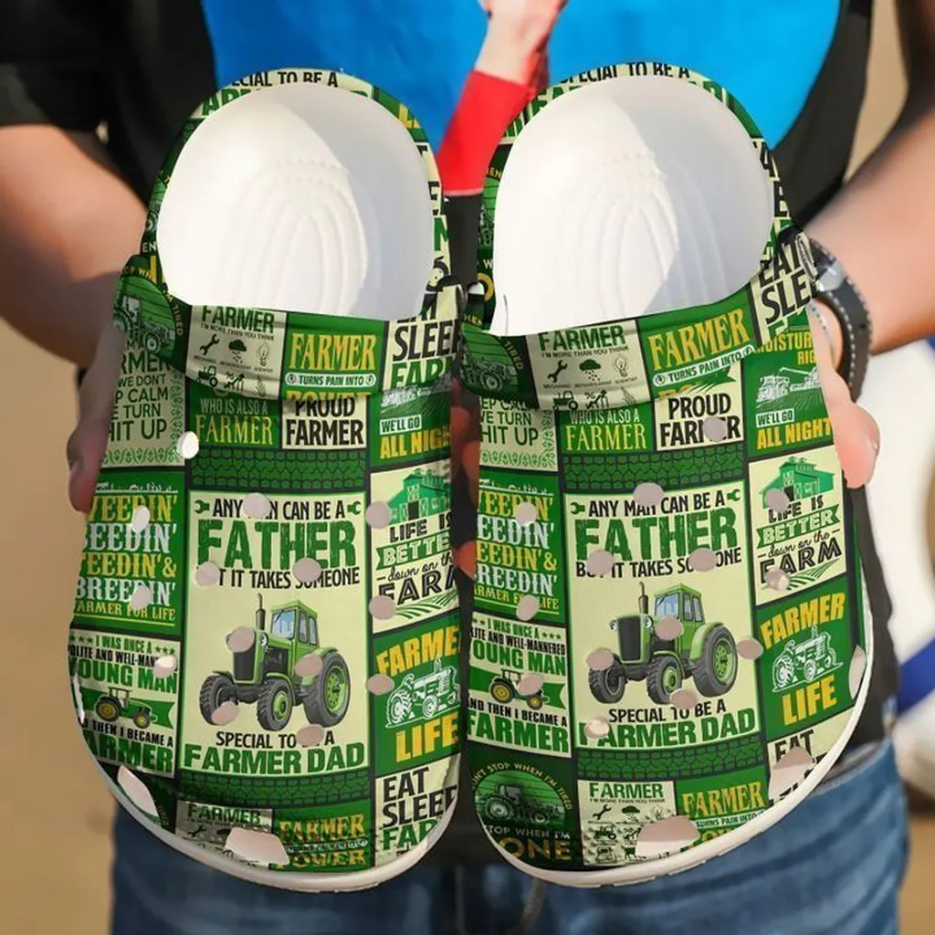 Farmer Dad Crocs Classic Clogs