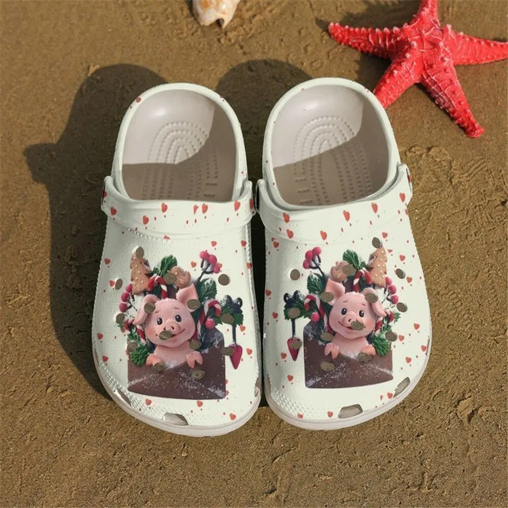 Farmer Lovely Pig Crocs Classic Clogs