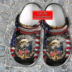 Father Day 2022 Military Eagle Crocs