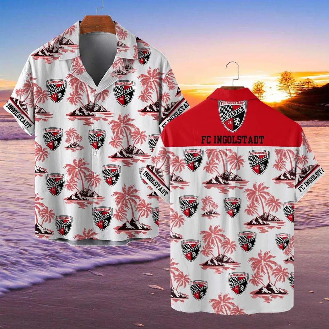 FC Ingolstadt Hawaiian Shirt Style Classic Oversized Hawaiian