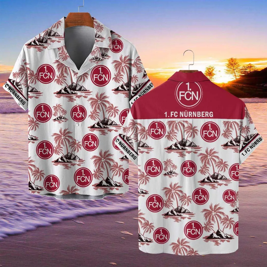 FC Nurnberg Hawaiian Shirt Style Classic Oversized Hawaiian