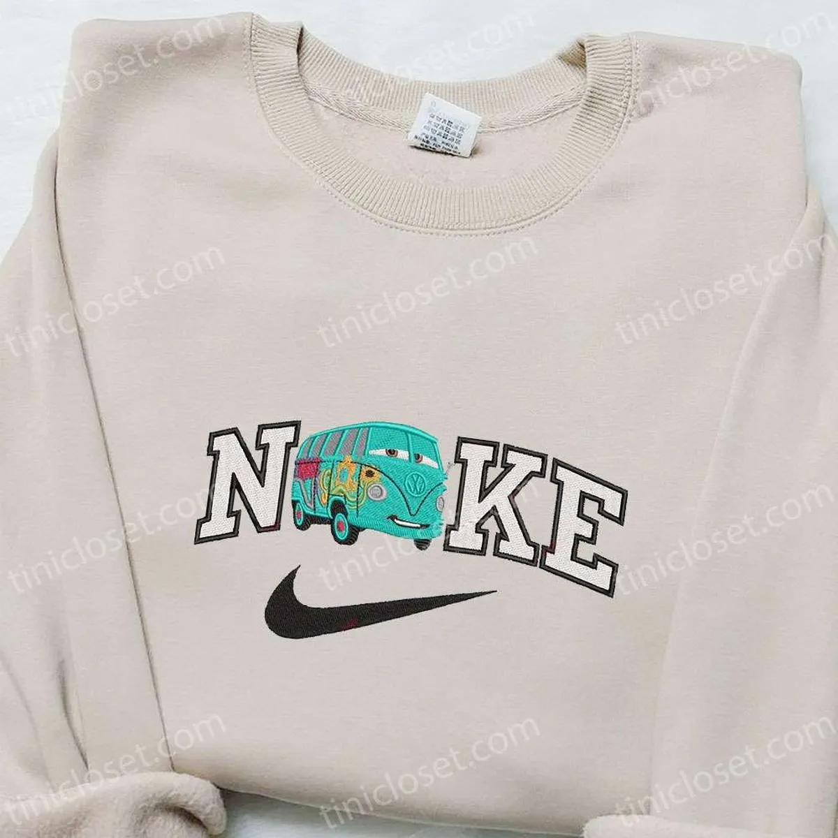 Fillmore x Nike Cartoon Embroidered Sweatshirt, Disney Characters Embroidered Shirt, Best Gift Ideas for Family