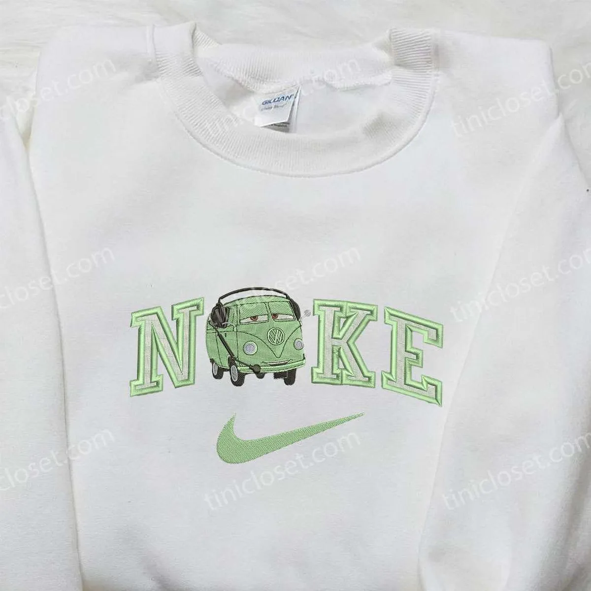 Fillmore x Nike Embroidered Sweatshirt, Cars Disney Embroidered Shirt, Nike Inspired Embroidered Shirt