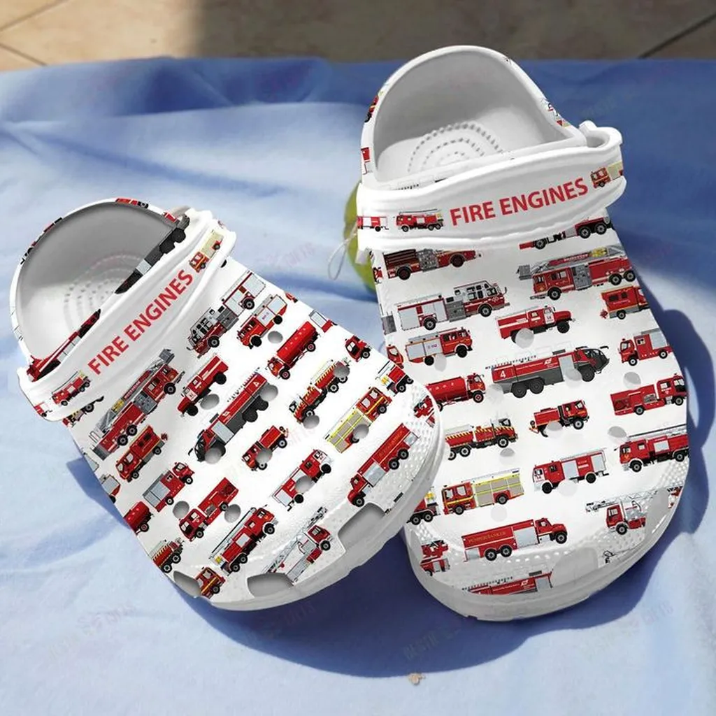 Firefighter Crocs Classic Clogs